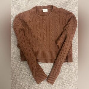 Aritiza Sunday Best sweater - brown, Size M